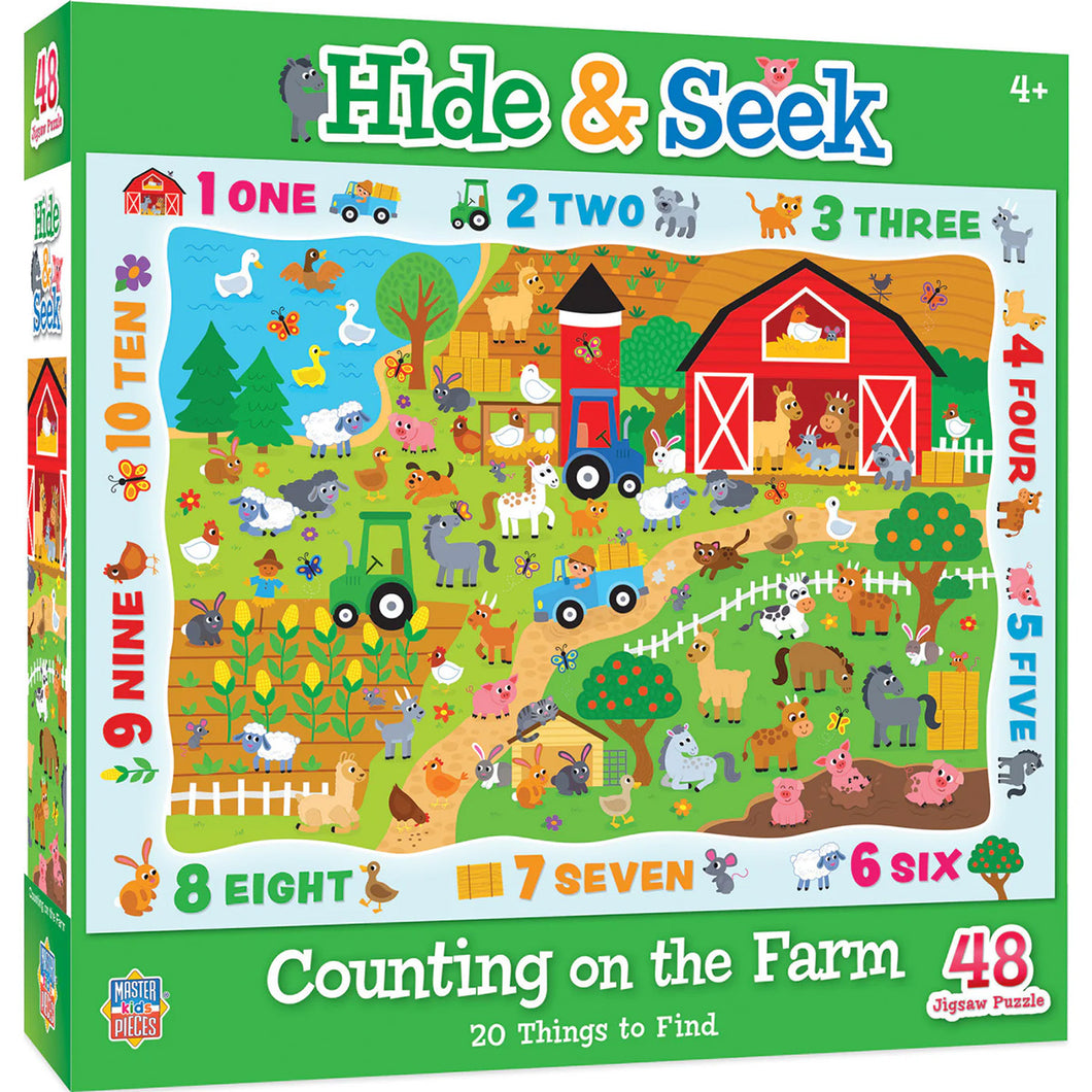 Hide & Seek - Counting on the Farm Puzzle 12207.01