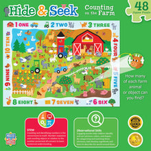 Hide & Seek - Counting on the Farm Puzzle 12207.01