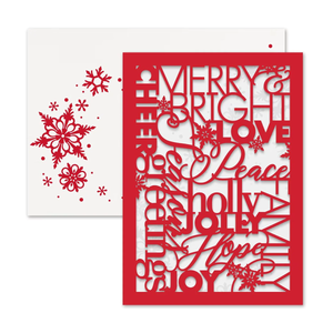 Holiday Wording 10 Boxed Christmas Cards 977600