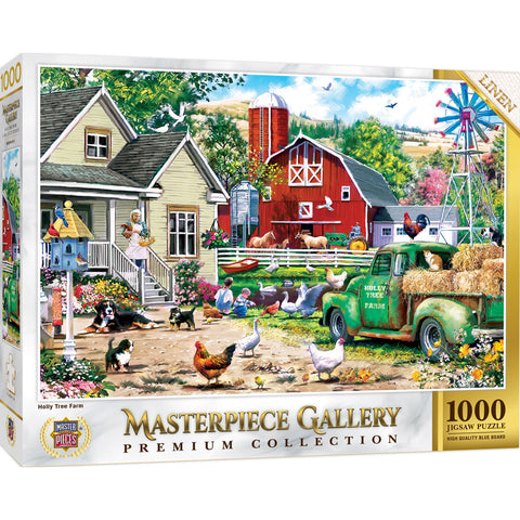 Holly Tree Farm 1000 PC Puzzle 82136 Front