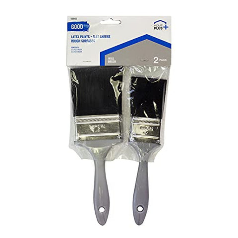 Home Plus Good 2 Piece Flat Paint Brush Set