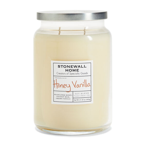 Honey Vanilla 21.25 oz Soy Blend Candles