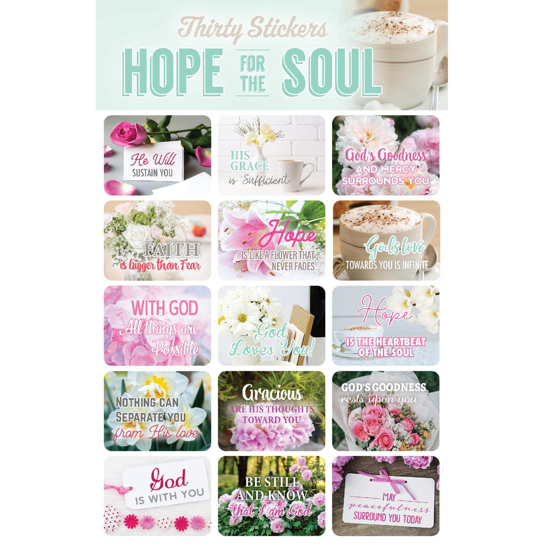 Hope for the Soul Stickers 63607