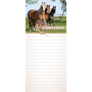 Be Courageous Magnetic Notepad 5070