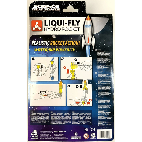 Hydro Space Rocket - Water & Air Pressure 77037 Back