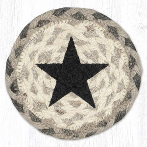 Black star coaster