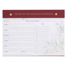 Joy of the Lord Undated Weekly Desktop Planner CALS193