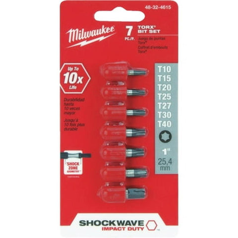 Insert Bit Set  7-Piece  Steel