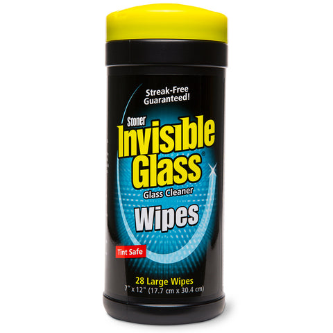 28-Count Invisible Glass Large Glass Cleaning Wipes