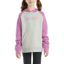 Iris Orchid Girls' Long Sleeve Raglan Sweatshirt CA7053