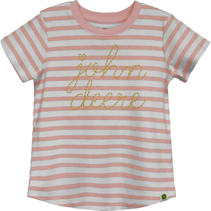 Girls' Short-Sleeve John Deere T-Shirt J1T628PC