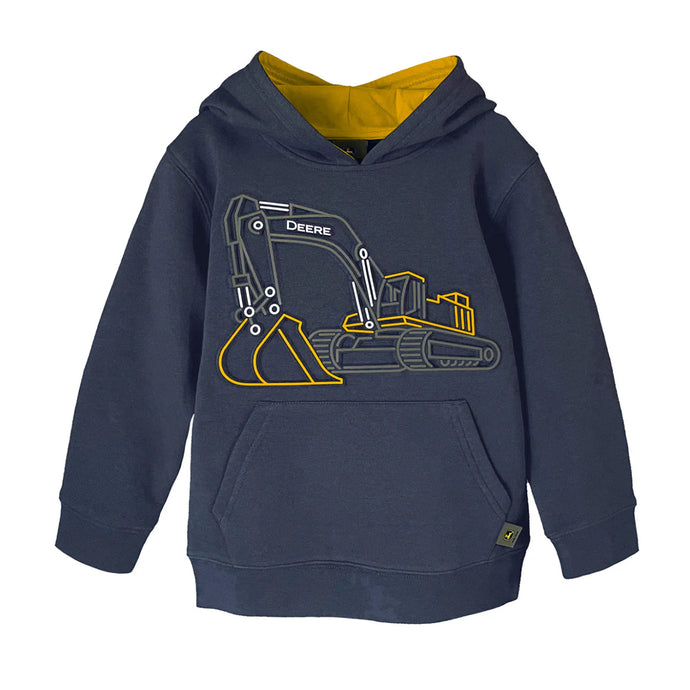 Toddler Boys' Construction Fleece Pullover Sweatshirt J2J958BT