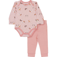 Infant Girls' 2-Piece Long-Sleeve Horse Pastures Set J2S645PN