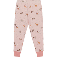 bottom, Girls' Horse Pasture Long-Sleeve Pajama Set J2S655