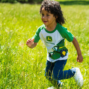 Boy Wearing Harvest Time Tee