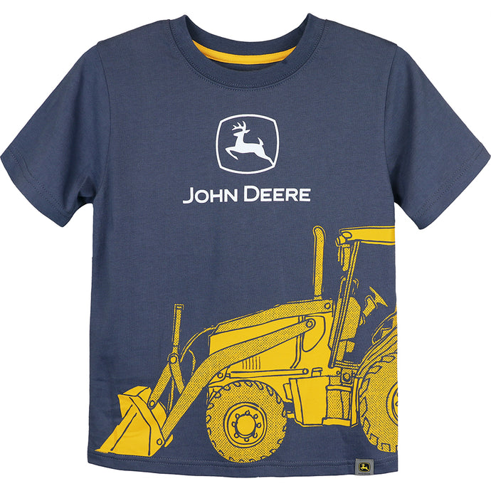 Front of Boys' Short-Sleeve Construction T-Shirt J3T524BC