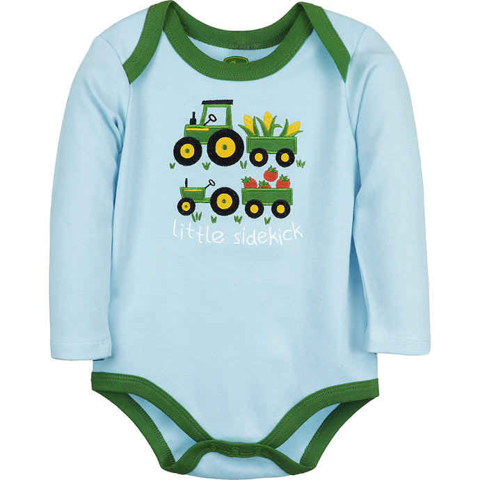 Boys' Long-Sleeve Little Sidekick Bodyshirt J4B334BN