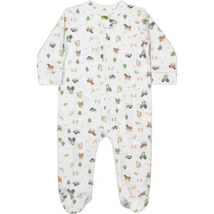 Baby Boys' Long-Sleeve Farmland Zip Coverall J4R543WN