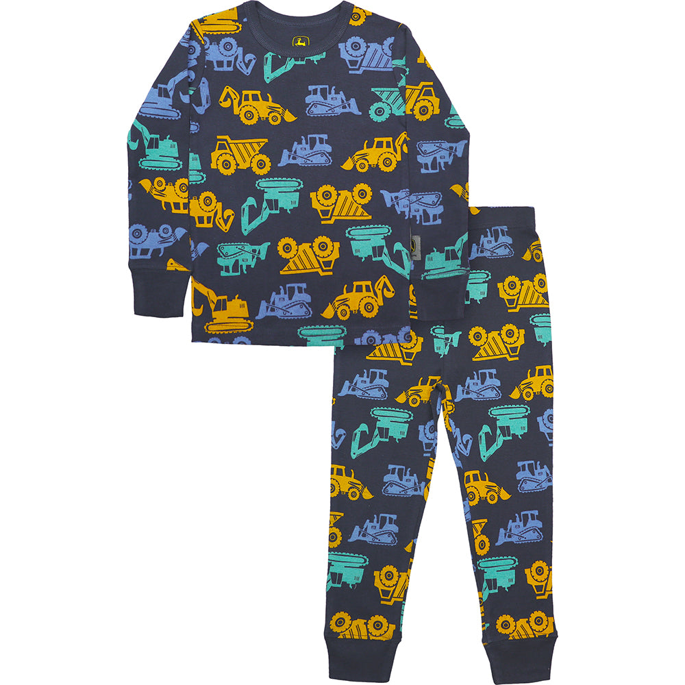 Boys' Construction PJ Set J4S376B