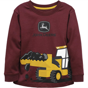 Boys john deere discount sweatshirt