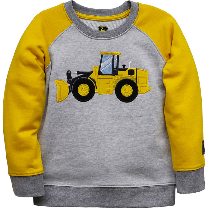 Boys' Long-Sleeve Construction Crew Tee J4T140HT