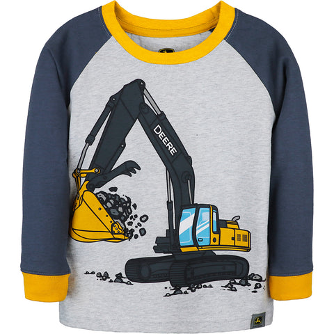 Boys' Long-Sleeve Construction Coming & Going Tee J4T353HT