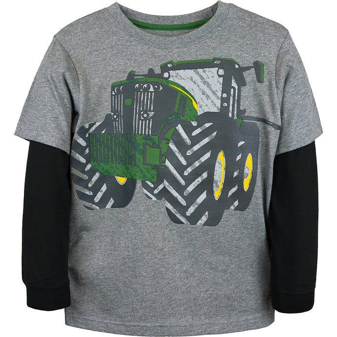 Boys' Long-Sleeve Mega Tractor Tee J4T357HC