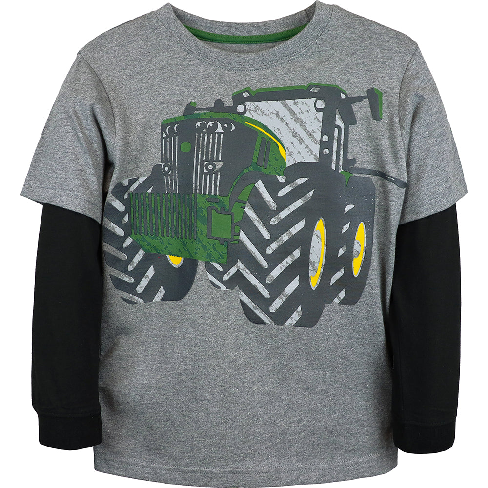 Boys' Long-Sleeve Mega Tractor Tee J4T357HC