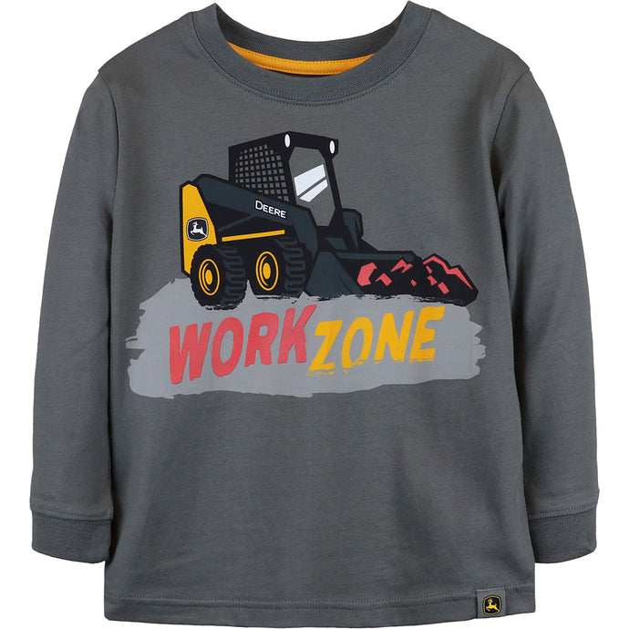 Toddler Boys' Long-Sleeve Work Zone Tee J4T549HT