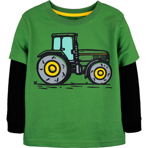 Toddler Boys' Long-Sleeve Tractor Tee J4T550GT