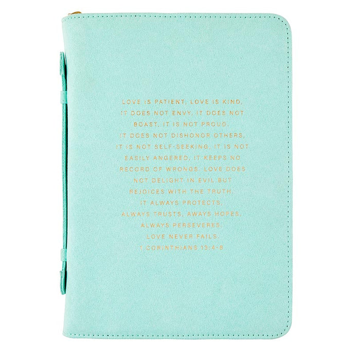 Simply Faith 1 Corinthians 13:4-8 Bible Cover J5668