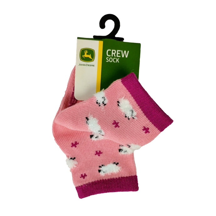 John Deere Sheep Crew Socks JD-1039