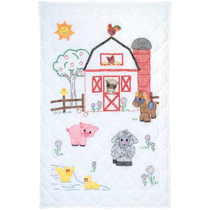 XXX Crib Quilt Farm Friends 4060-939