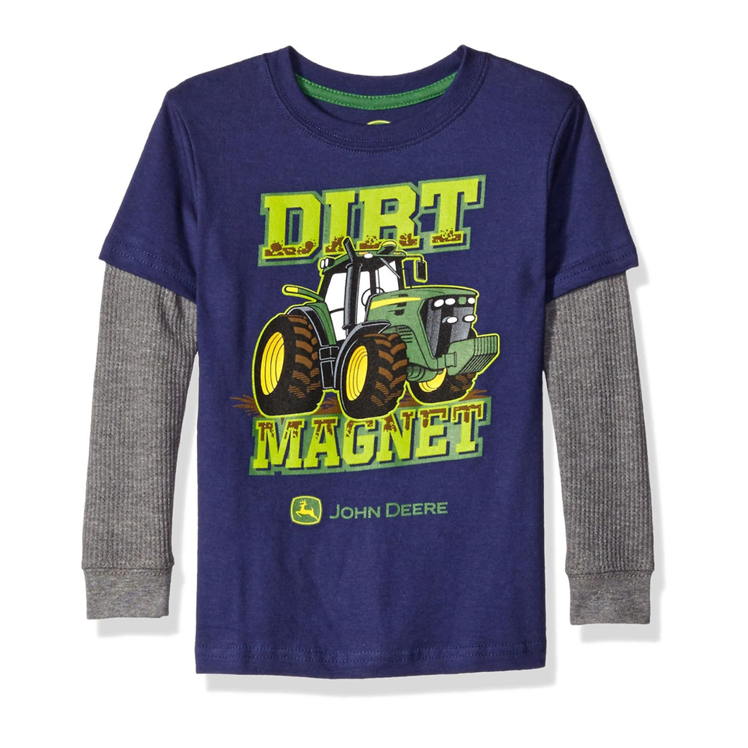 Toddler Boys' Dirt Magnet Long-Sleeve Tee JFT505BT