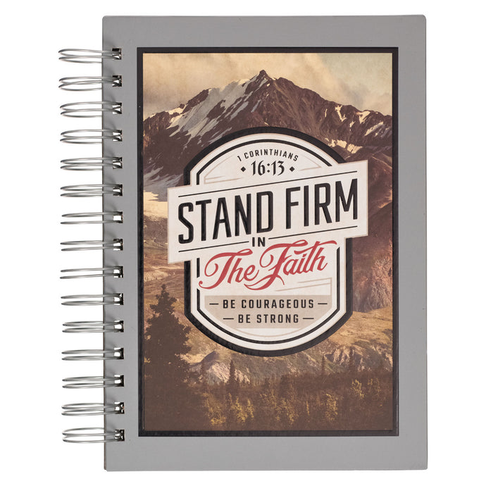 Front Cover of Stand Firm Wirebound Journal