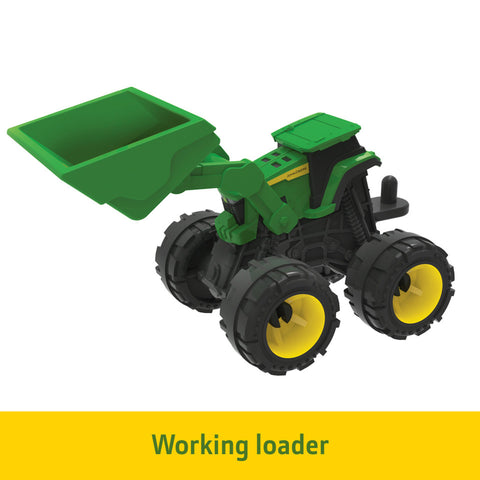 John Deere Buildable Barn Set 47425 wroking loader