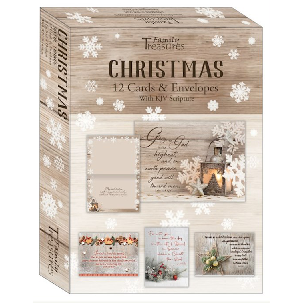 Joyful Tidings Christmas Boxed Card FT22573