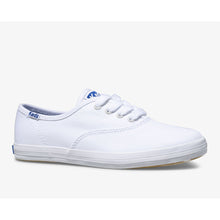 Keds girls' Champion CVO white canvas shoe