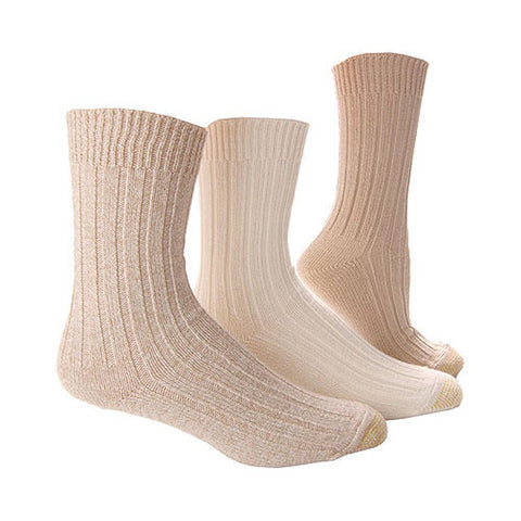 3-Pack Women's Cotton Comfort Weekender Crew Socks 2959