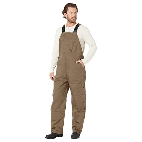 Big and Tall Men's Rebar DuraCanvas Stretch Insulated Bib Overalls 10032505 A
