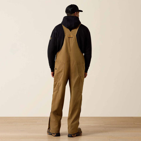Men's Big and Tall Rebar Duracanvas Khaki Unlined Bib 10036798