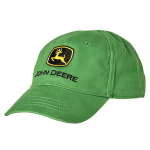 John Deere Green baseball hats for kids