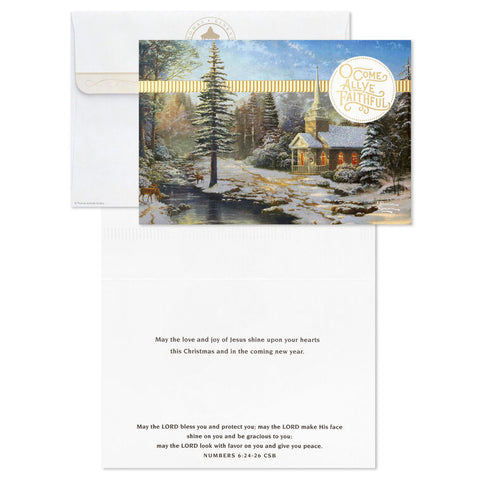 Thomas Kinkade Country Church Boxed Christmas Cards 1DSH1004