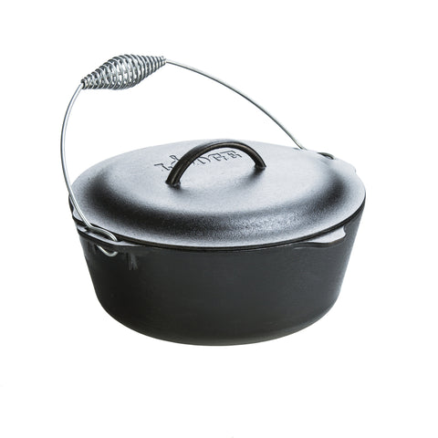 7-quart Lodge Cast Iron Dutch Oven with Bail Handle
