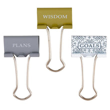 Set of 12 Plans Binder Clips L1132