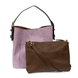 Soft Purple Classic Hobo Handbag L8008-126