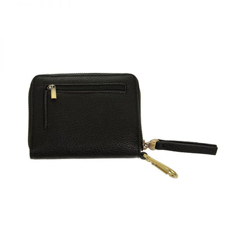 Back of Black Pixie Go Wallet