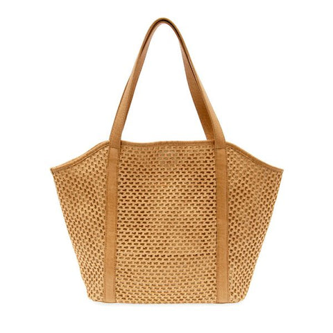 Natural Haven Open Weave Tote