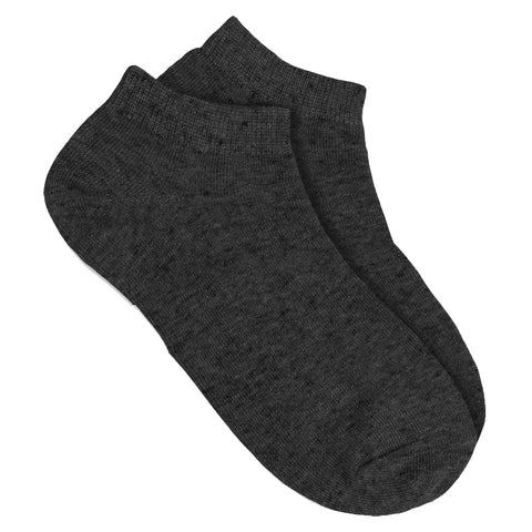 Black Girls' Ankle Socks LA2001
