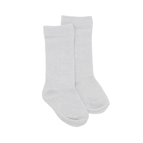 white, Girls' Glitter Knee-High LA2002